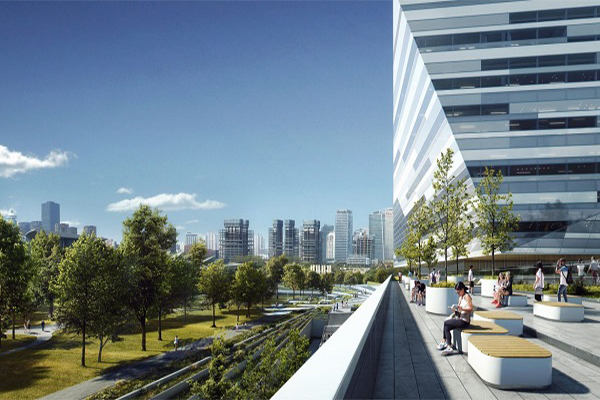【上海圖書(shū)館東館】空調(diào)<a href='http://www.huaqiaoshengliankao.com.cn' target='_blank'><u>減震器</u></a>